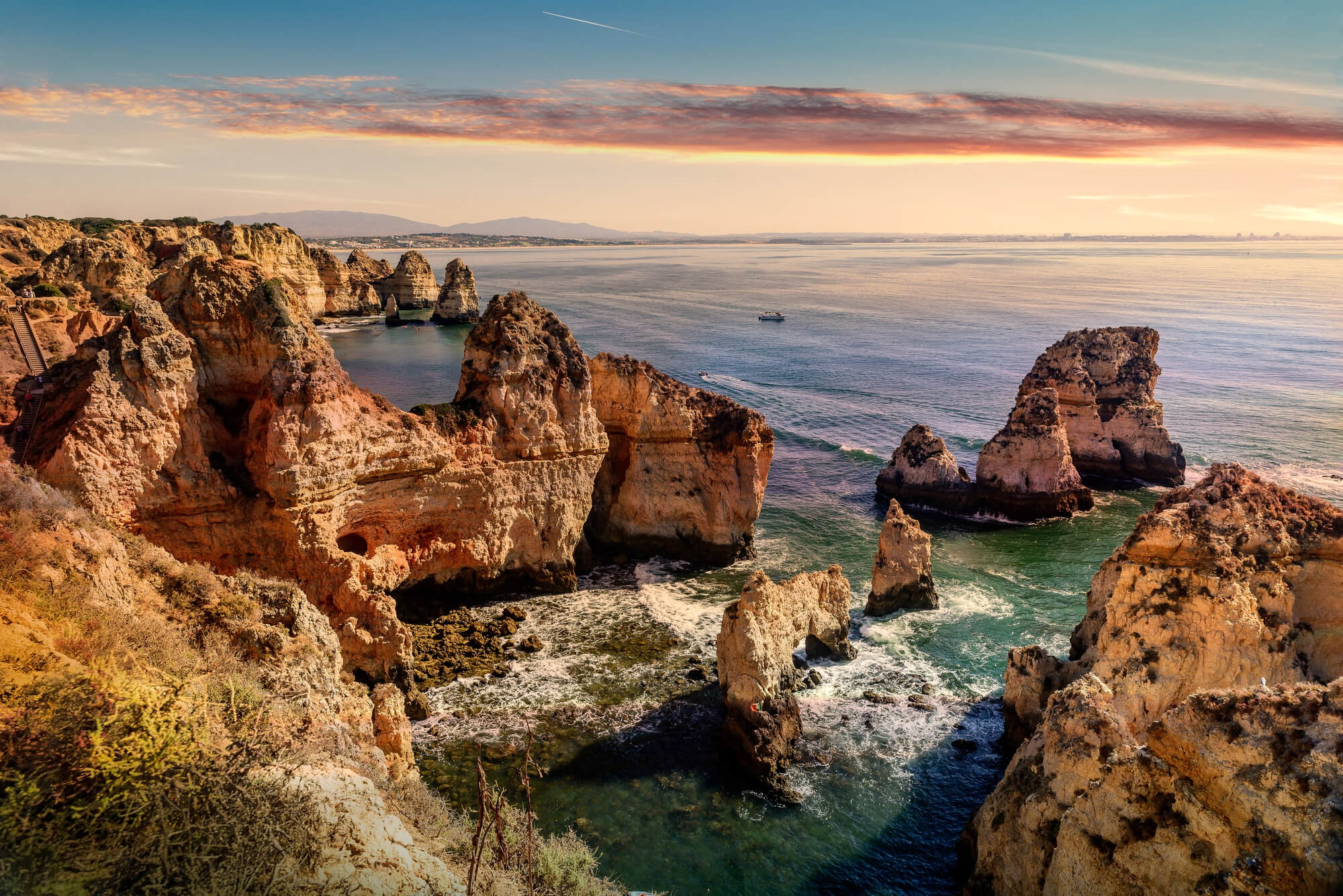 Algarve beach view